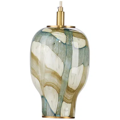 Jamie Young Company Jamie Young Helen 6 3/4" Wide Abstract Glass Mini Pendant Light