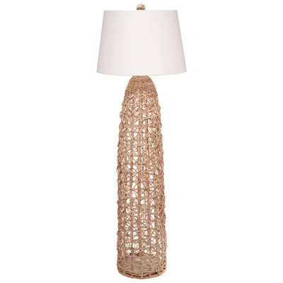 Jamie Young Company Jamie Young Kauai 69" Modern Coastal Natural Rope Floor Lamp