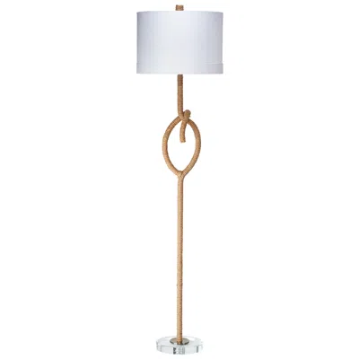 Jamie Young Company Jamie Young Knot 70" Modern Natural Rope Floor Lamp