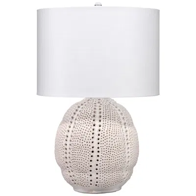 Jamie Young Company Jamie Young Lunar Matte White Table Lamp