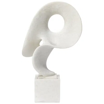 Jamie Young Company Jamie Young Obscure 20" High White Decorative Sculpture