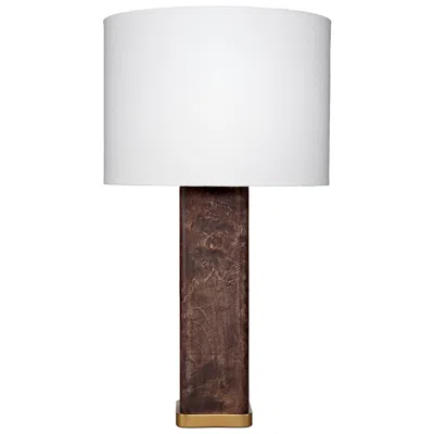 Jamie Young Company Jamie Young Preston Burl Wood Table Lamp With Linen Shade