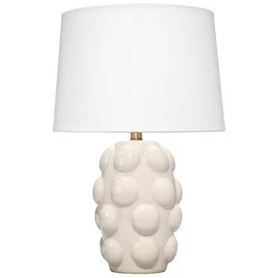 Jamie Young Company Jamie Young Silas Ceramic Table Lamp With Linen Shade