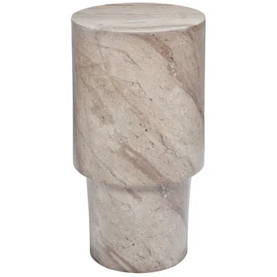 Jamie Young Company Jamie Young St. Germain Drink Table 20" In Beige In Brown