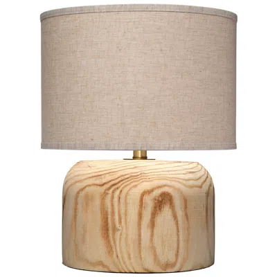 Jamie Young Company Jamie Young Timber Table Lamp With Linen Shade