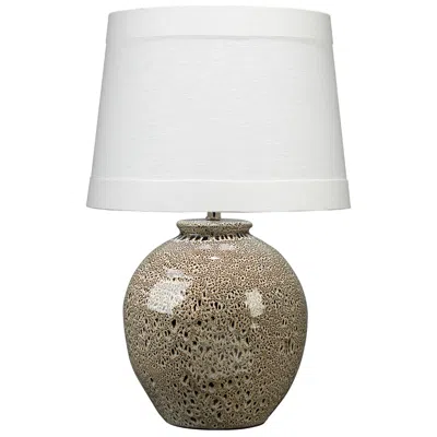 Jamie Young Company Jamie Young Vagabond Brown Reactive Glaze Ceramic Table Lamp