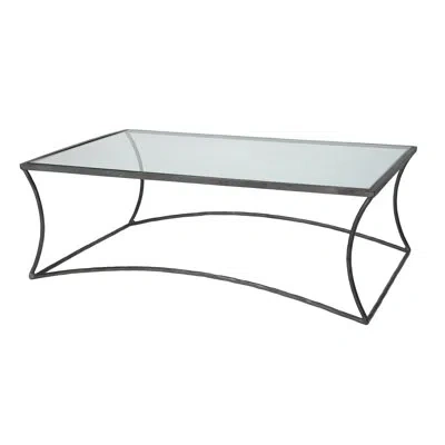 Jamie Young Company Kai Frame Coffee Table In Clear