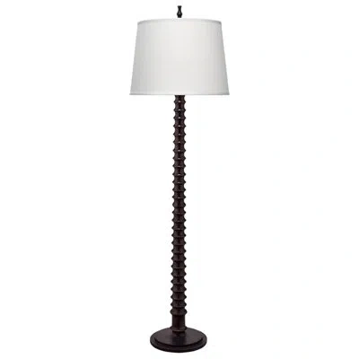Jamie Young Company Revolution Wood Floor Lamp, Black