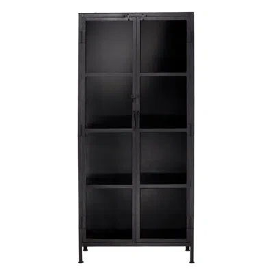 Jamie Young Company Union 69” Iron China Cabinet In Black