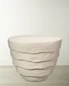 Jamie Young Concentric Side Table In Cream