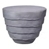 Jamie Young Concentric Side Table In Gray