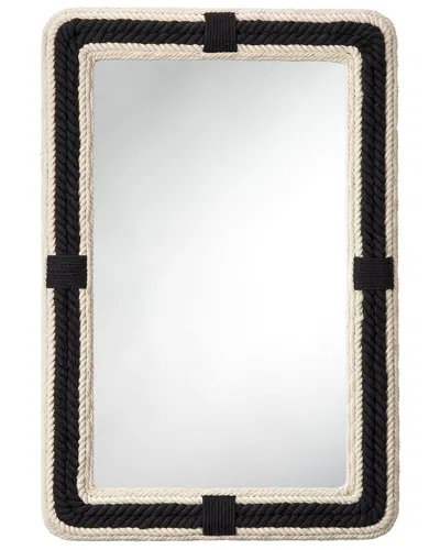 Jamie Young Contrast Jute Rectangle Mirror