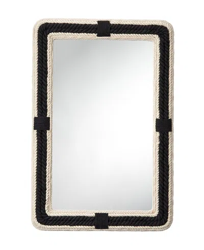 Jamie Young Contrast Rectangle Mirror In Black