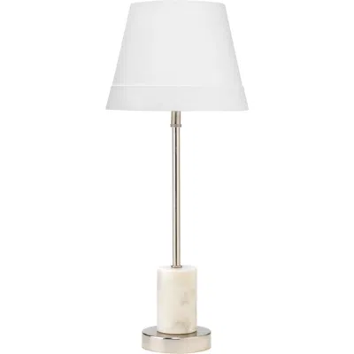 Jamie Young Darcey Marble Table Lamp In White
