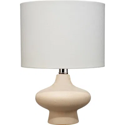 Jamie Young Dawkins Ceramic Table Lamp In White