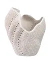 Jamie Young Eclipse Porcelain Decorative Vase In White