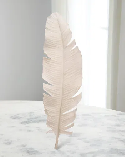 Jamie Young Feather Object In Off White