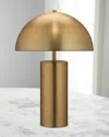 Jamie Young Felix 2-light Table Lamp, 22" In Brass
