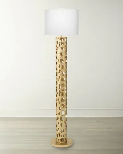 Jamie Young Firenze Floor Lamp In Gold