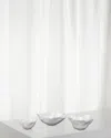 Jamie Young Set Of 3 Fleur Ceramic Bowls In White