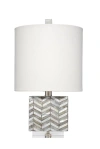 Jamie Young Garbo Table Lamp In White
