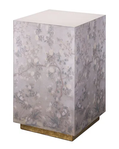 JAMIE YOUNG JAMIE YOUNG CO. GARLAND FLORAL ACCENT SIDE TABLE