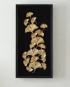 Jamie Young Ginkgo Leaf Wall Art I In Gold