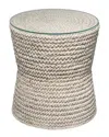 Jamie Young Grain Braided Side Accent Table