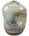 Jamie Young Granada Ceramic Decorative Vessel In Brown