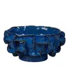 Jamie Young Helios Ceramic Decorative Bowl In Blue