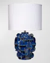 Jamie Young Helios Table Lamp In Blue