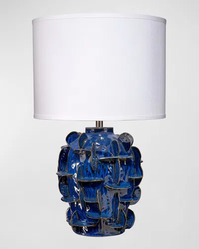 Jamie Young Helios Table Lamp In Blue