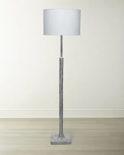 Jamie Young Humble Floor Lamp In Grey