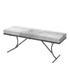 Jamie Young Kai Hide Bench In Gray