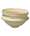 Jamie Young Landscape Cotton Mache Large Decorative Bowl In Neutral