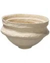 Jamie Young Landscape Cotton Mache Large Decorative Bowl In Neutral