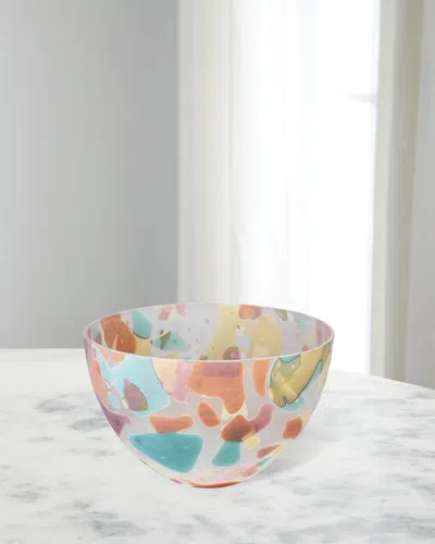 Jamie Young Company Watercolor Large Bowl In Multi