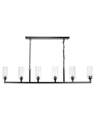 Jamie Young Linear 6 Light Chandelier