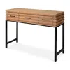 Jamie Young Logan Wood Console In Multi