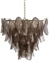 Jamie Young Magnolia 10-light Quartz Glass Chandelier