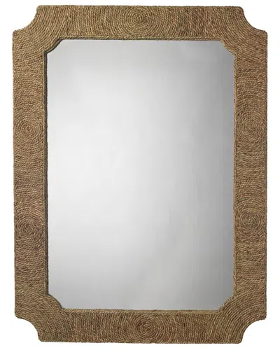 Jamie Young Marina Mirror In Brown