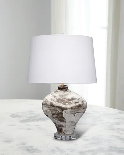 Jamie Young Maurice Table Lamp In Cream