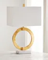 JAMIE YOUNG METAL RING TABLE LAMP