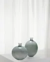 Jamie Young Minx Decorative Vases In Blue