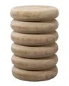 Jamie Young Mojave Wood Side Table