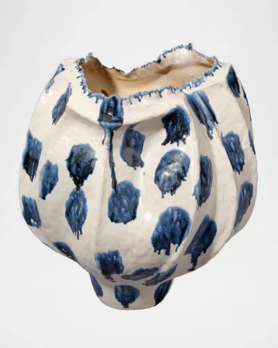 JAMIE YOUNG MONET WIDE VASE, 12"
