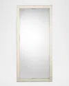 Jamie Young Monroe Mother-of-pearl Rectangle Floor Mirror In Natural