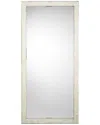 Jamie Young Monroe Mother-of-pearl Rectangle Floor Mirror In White