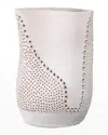 Jamie Young Moonrise Vase In White