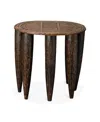 Jamie Young Naga Mango Wood Side Table